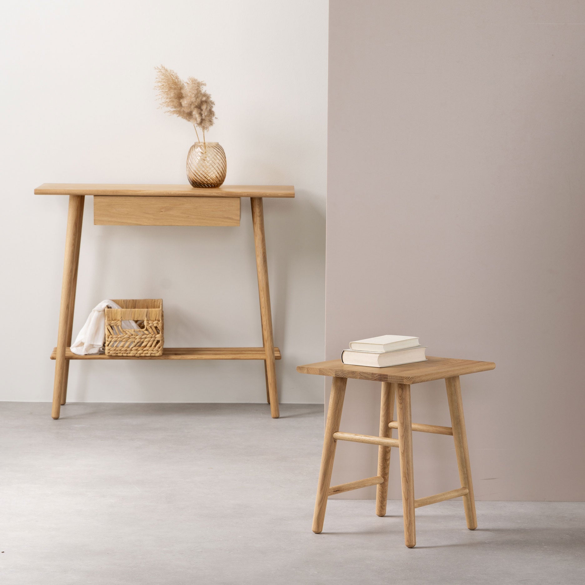 Wood II konsolbord FSC certificeret egetræ